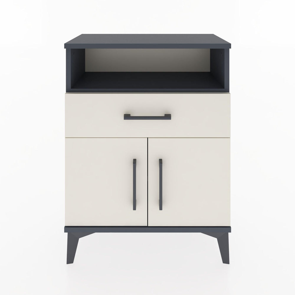 Woodntry Modular Nightstand Anthracite 60x30x68 cm Functional F14-2