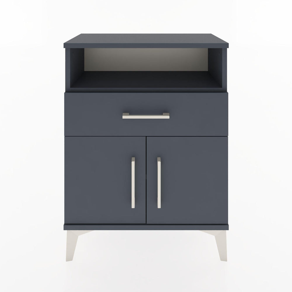 Woodntry Modular Nightstand Anthracite 60x30x68 cm Functional F14-2