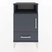 Woodntry Modular Nightstand Anthracite 44x44x68 cm Functional F14-2