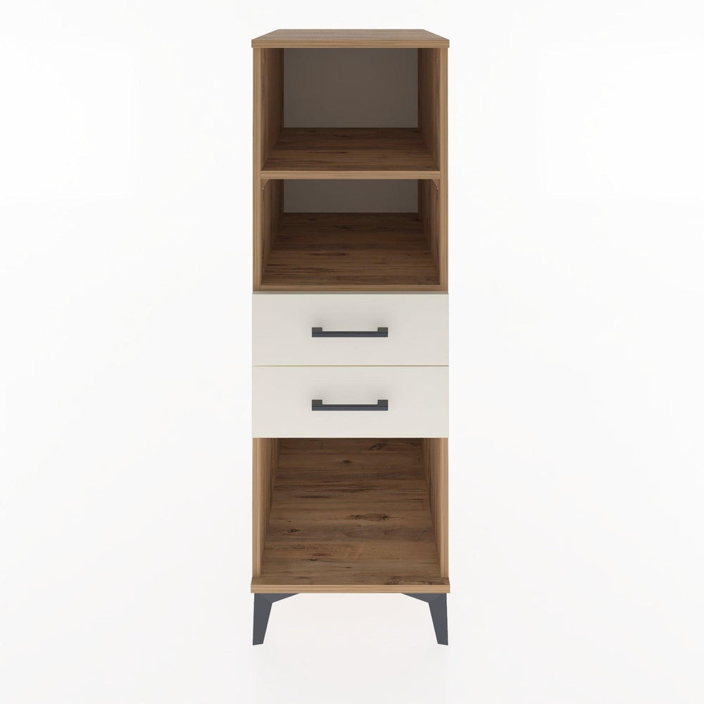 Woodntry Modular Cabinet Pine 44x59x122 cm with Drawers and Shelves CR114-3