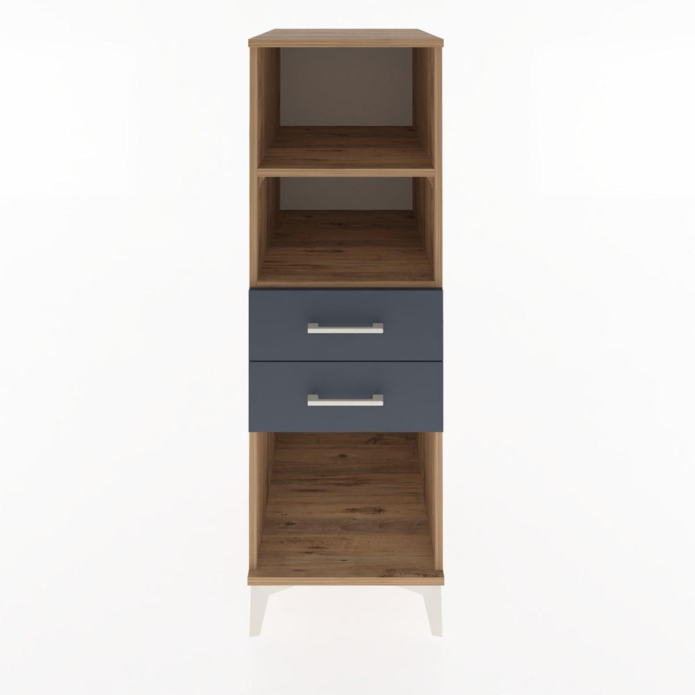 Woodntry Modular Cabinet Pine 44x59x122 cm with Drawers and Shelves CR114-3