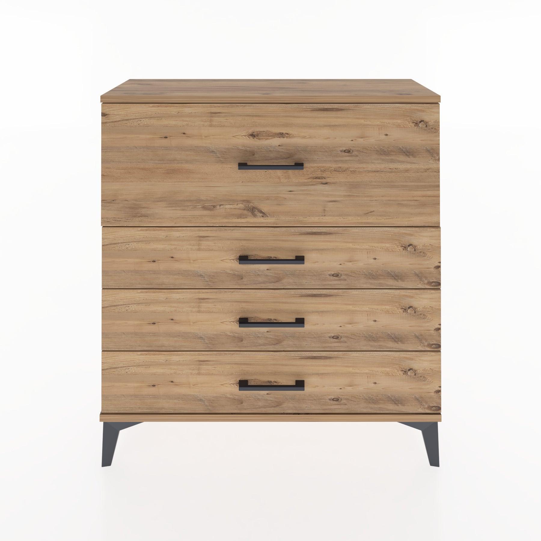 Woodntry Modular Dresser Pine 88x30x84 cm Drawer C14-3