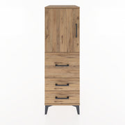 Woodntry Modular Cabinet Pine 44x59x122 cm with Doors and Drawers KC14-3