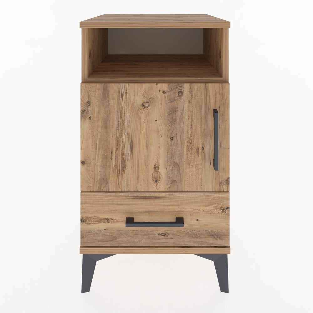 Woodntry Modular Nightstand Pine 44x44x68 cm Functional F14-3