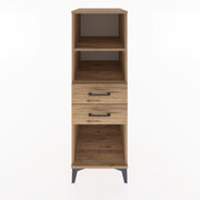 Woodntry Modular Cabinet Pine 44x59x122 cm with Drawers and Shelves CR114-3