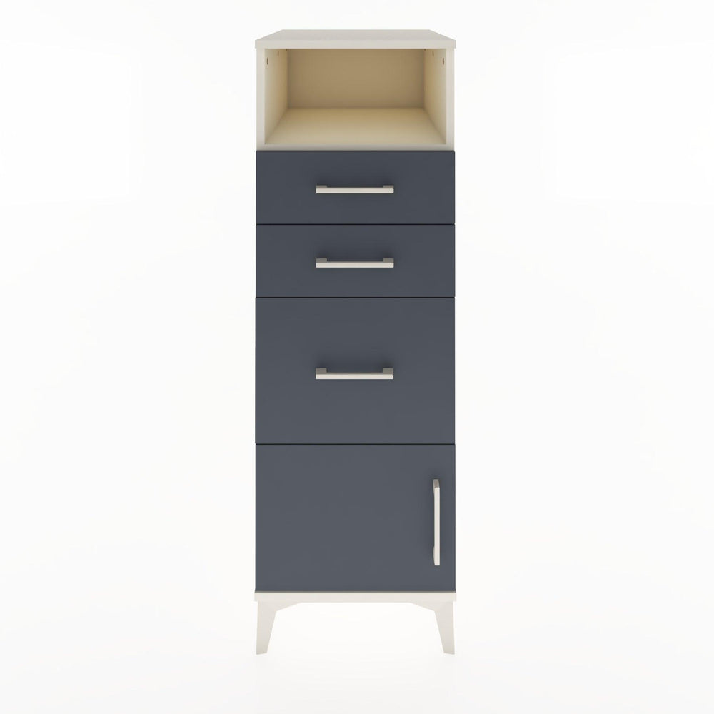 Woodntry Modular Cabinet Moonstone 44x30x122 cm Functional F15-1
