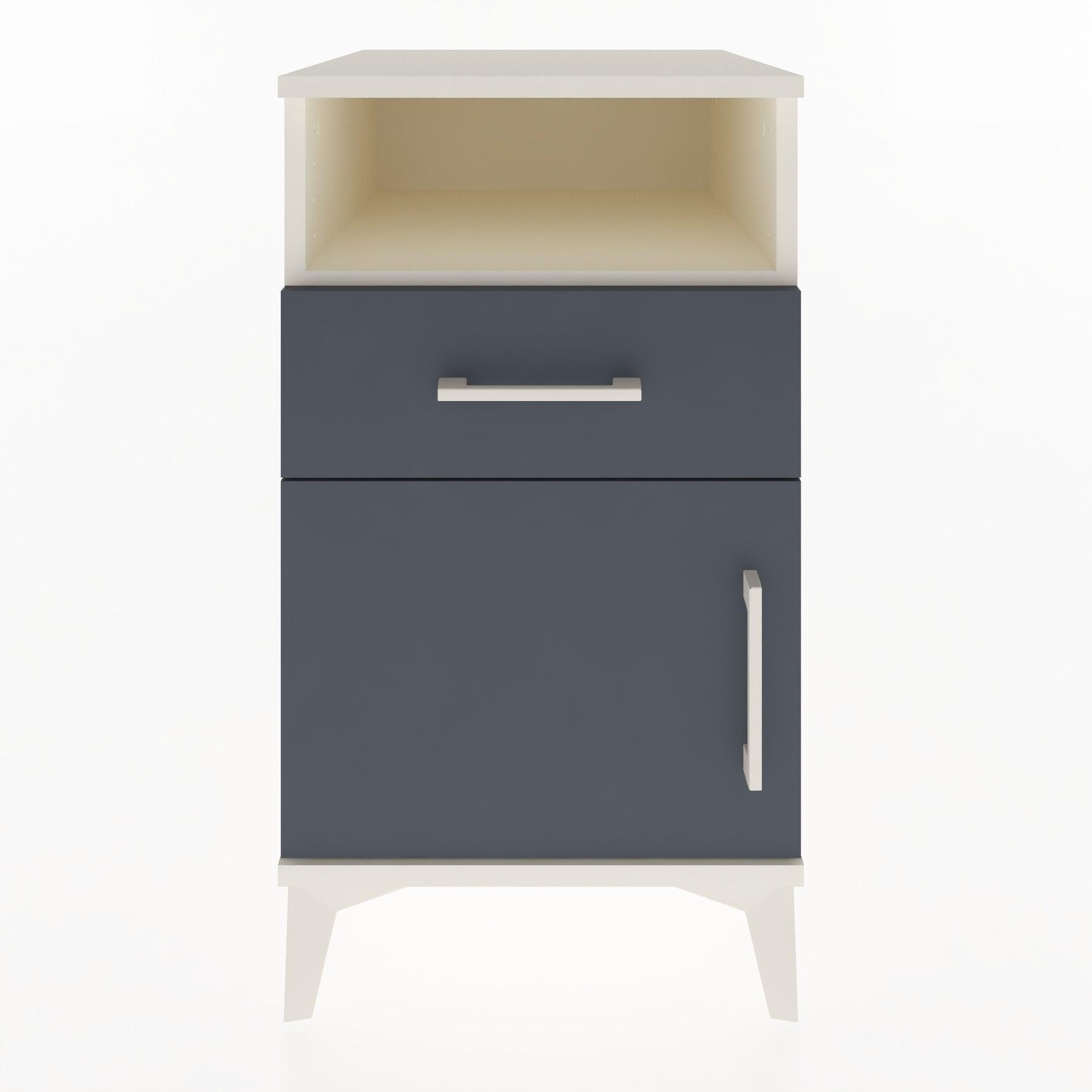 Woodntry Modular Nightstand Moonstone 44x44x68 cm Functional F15-1