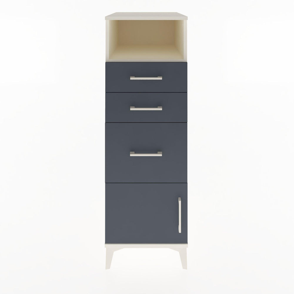 Woodntry Modular Cabinet Moonstone 44x30x122 cm Functional F115-1