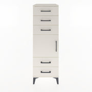 Woodntry Modüler Dolap Aytaşı 44x30x122 cm Kapaklı ve Çekmeceli KC65-1