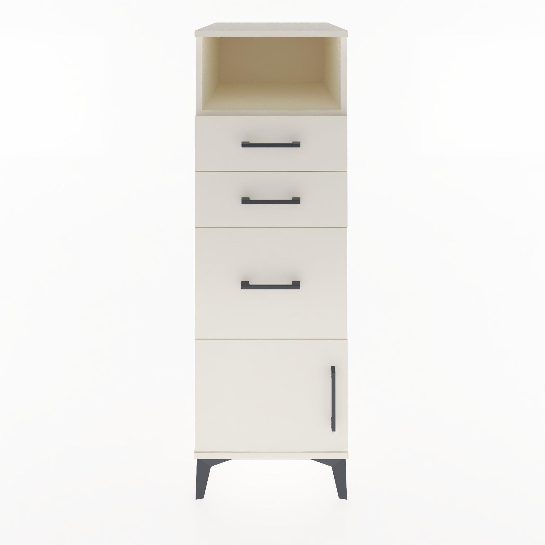 Woodntry Modular Cabinet Moonstone 44x59x122 cm Functional F115-1