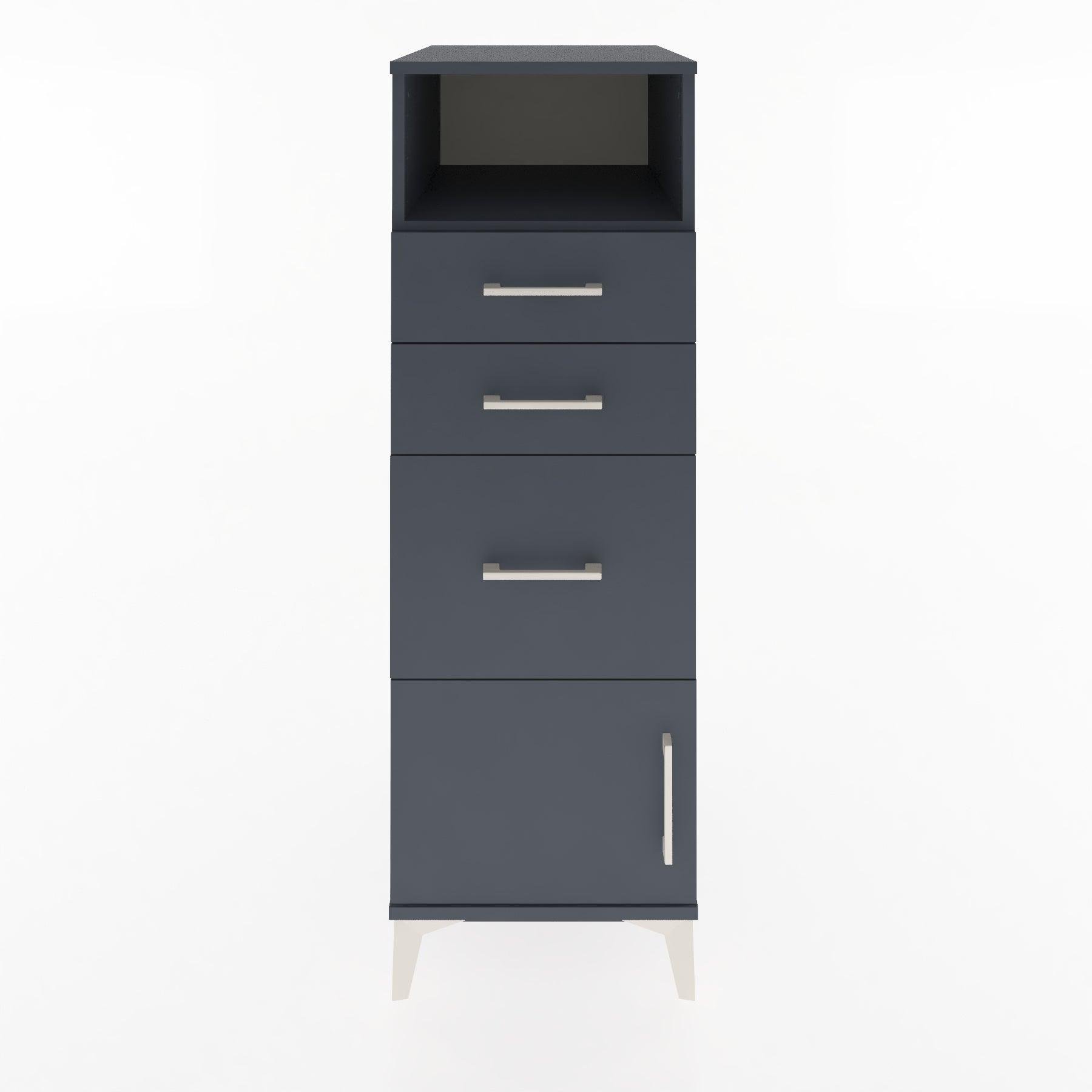Woodntry Modular Cabinet Anthracite 44x59x122 cm Functional F115-2
