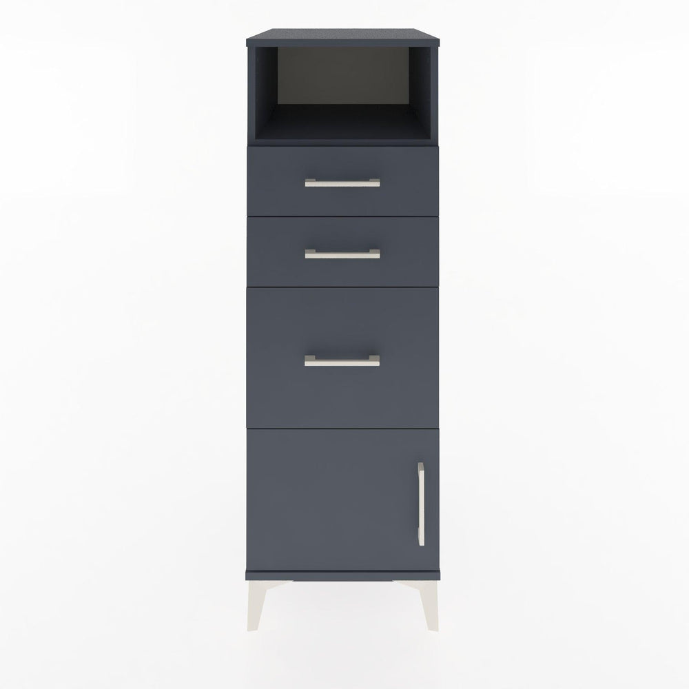 Woodntry Modular Cabinet Anthracite 44x30x122 cm Functional F115-2