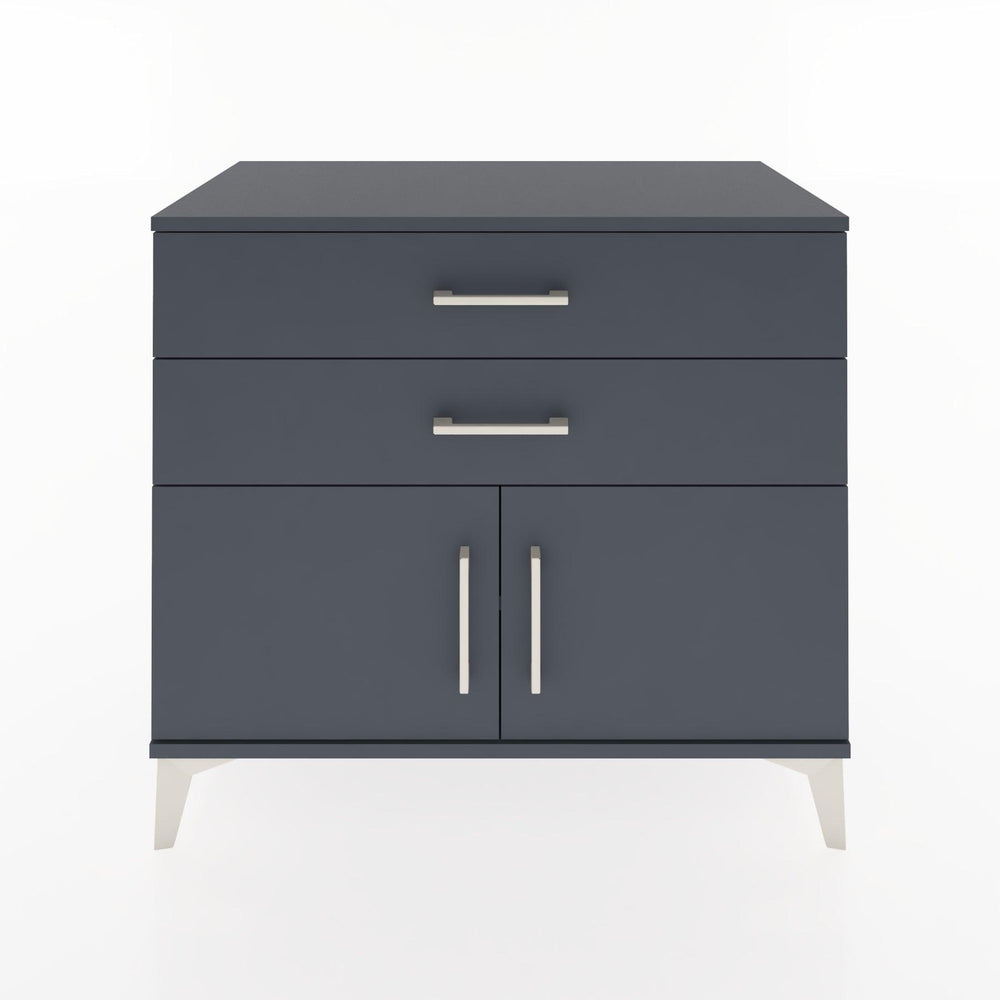 Woodntry Modular Dresser Anthracite 88x44x68 cm with Cover and Drawer KC15-2