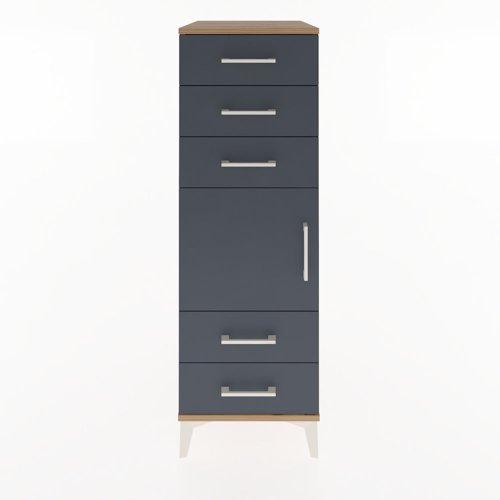 Woodntry Modular Cabinet Pine 44x59x122 cm with Doors and Drawers KC65-3
