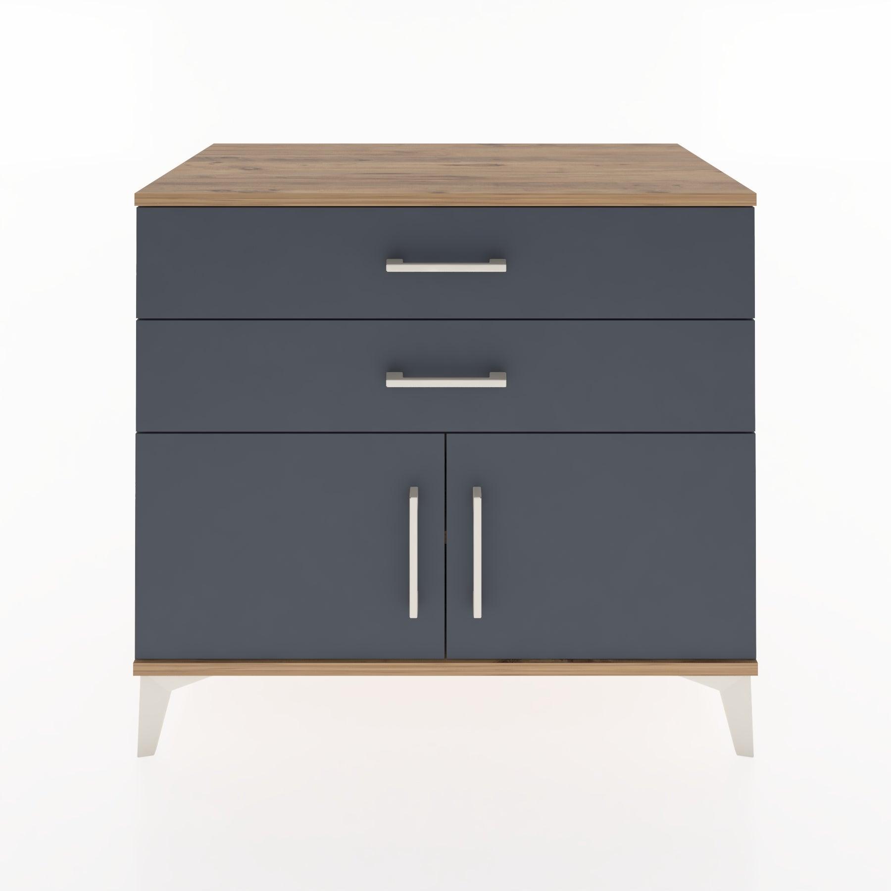 Woodntry Modular Dresser Pine 88x44x68 cm with Cover and Drawer KC15-3