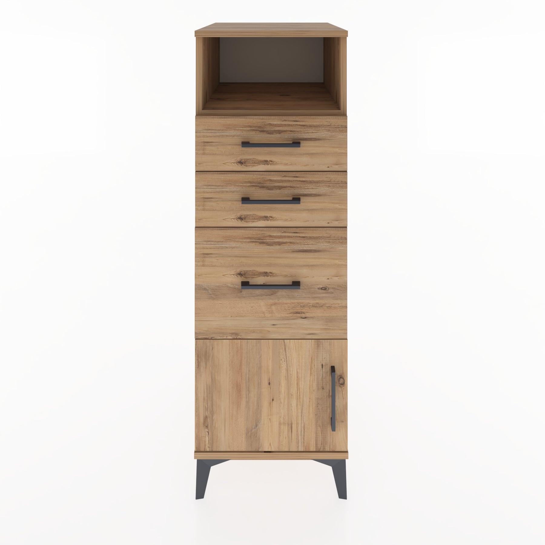 Woodntry Modular Cabinet Pine 44x30x122 cm Functional F15-3