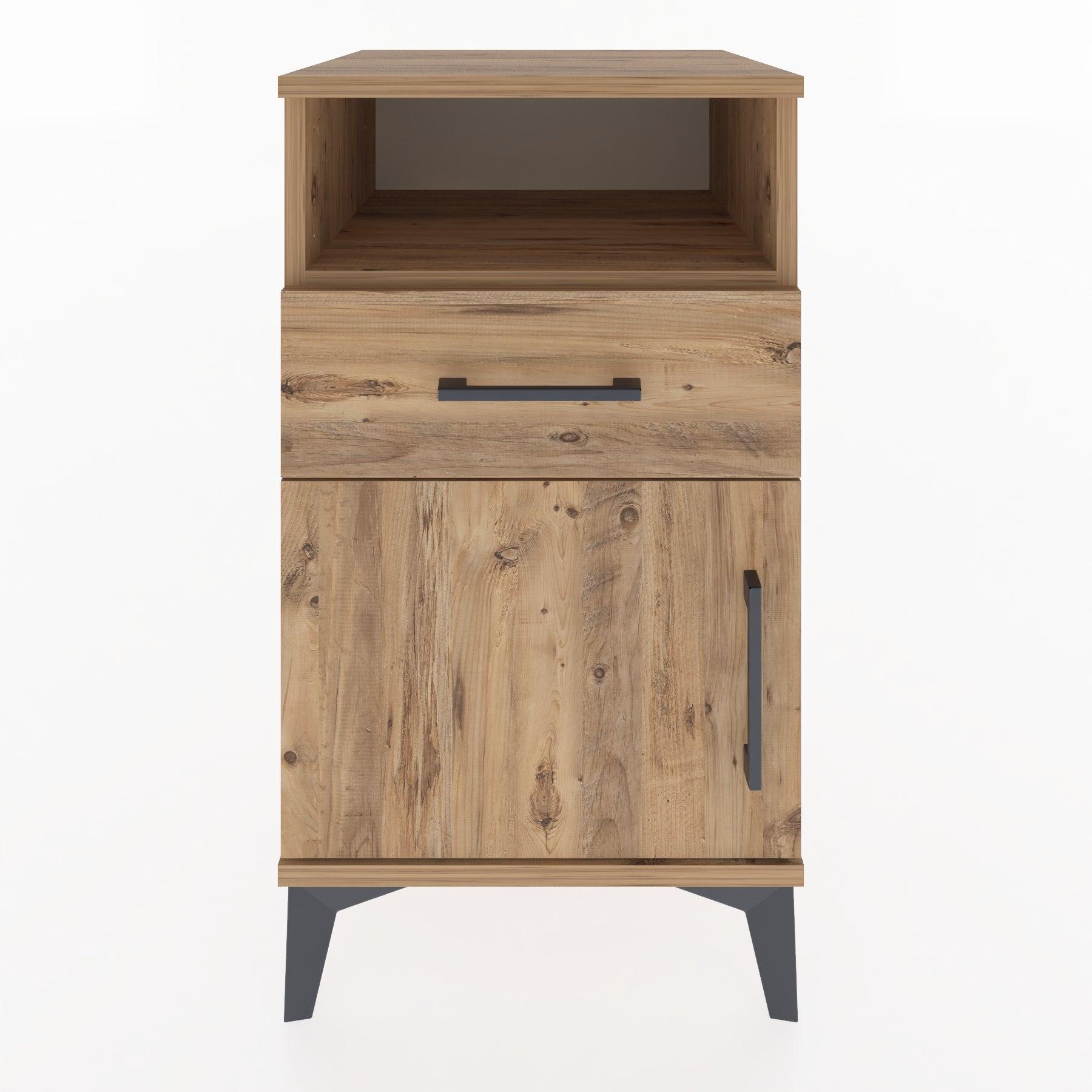 Woodntry Modular Nightstand Pine 44x44x68 cm Functional F15-3
