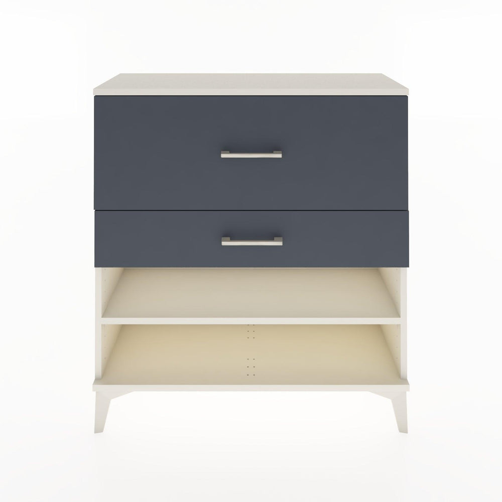 Woodntry Modular Dresser Moonstone 88x30x84 cm with Drawers and Shelves CR16-1