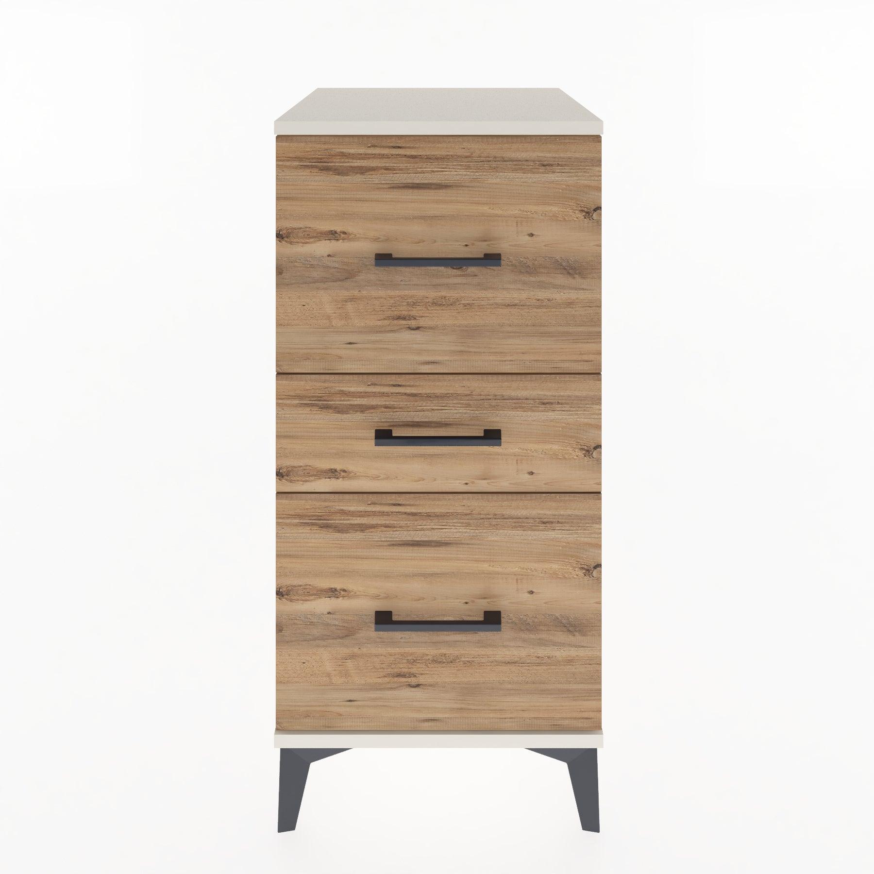 Woodntry Modular Nightstand Moonstone 44x44x84 cm Drawer C16-1