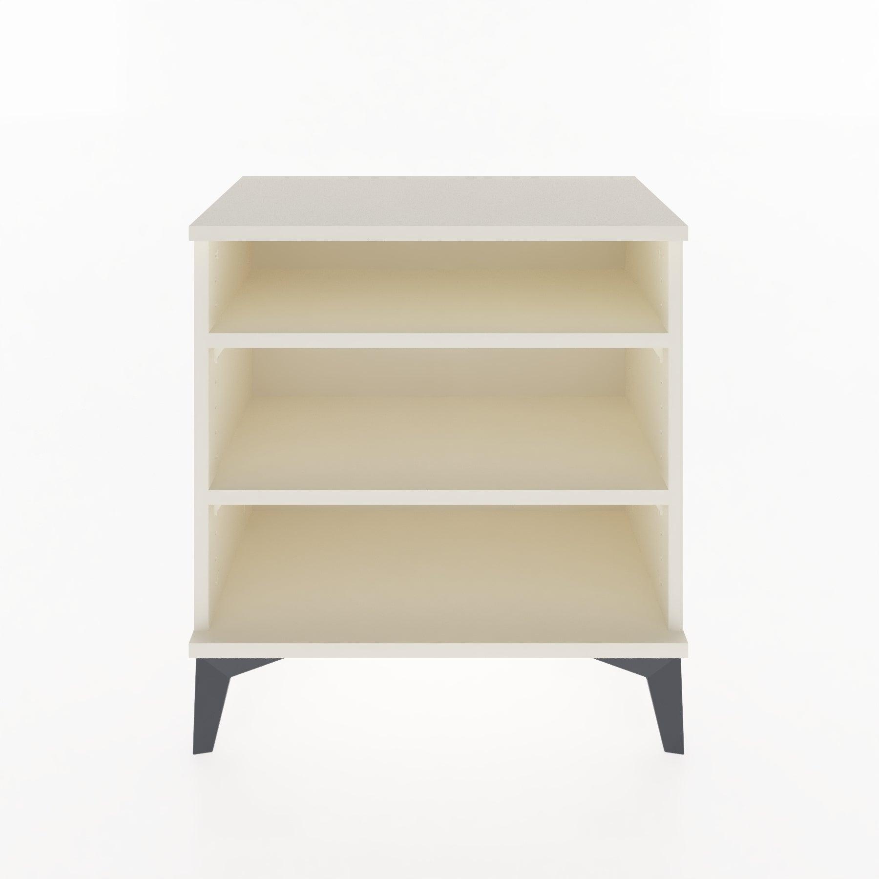 Woodntry Modular Nightstand Moonstone 60x30x52 cm with Shelf R16-1