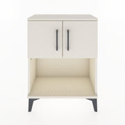 Woodntry Modular Nightstand Moonstone 60x30x68 cm with Cover and Shelf KR16-1
