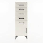 Woodntry Modular Cabinet Moonstone 44x59x122 cm with Doors and Drawers KC66-1