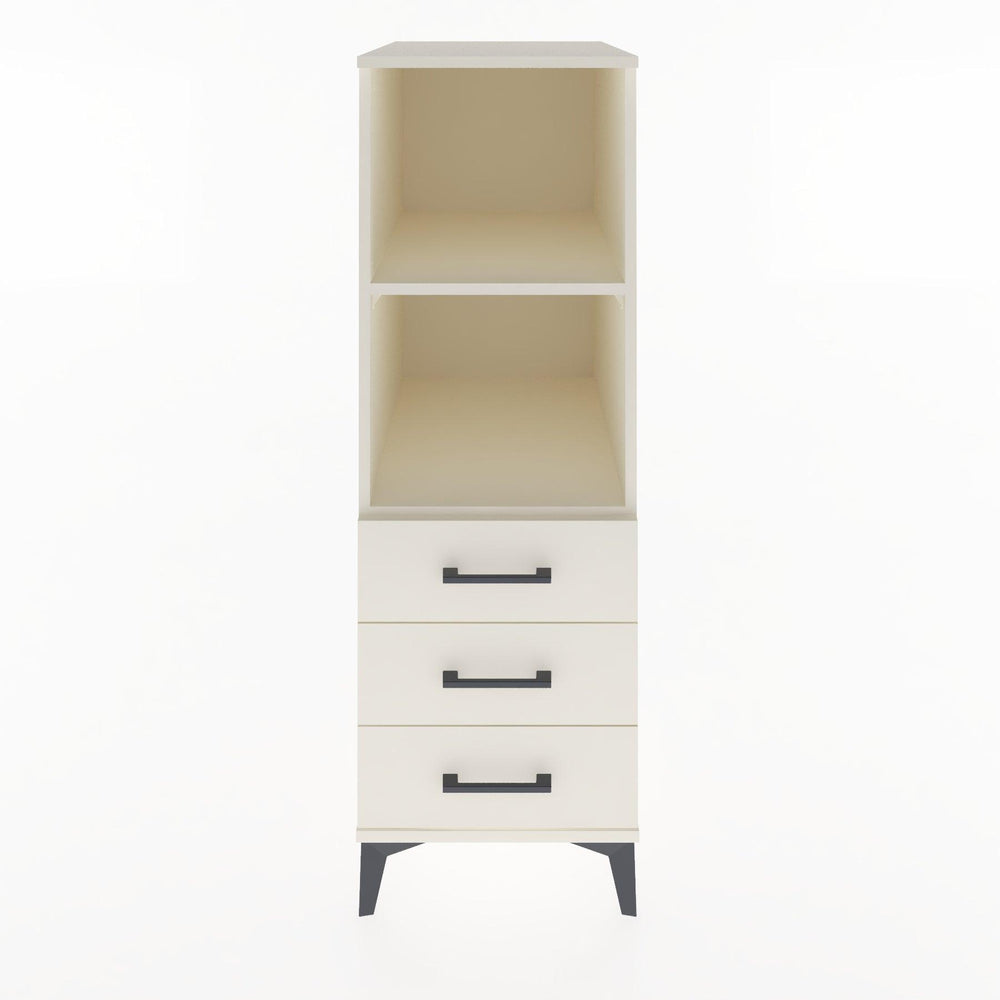 Woodntry Modüler Dolap Aytaşı 44x59x122 cm Çekmeceli ve Raflı CR116-1