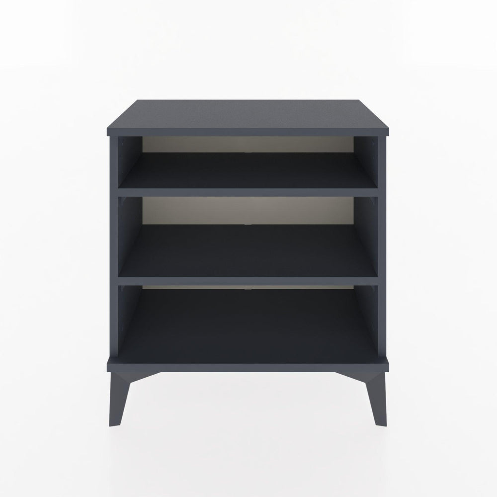 Woodntry Modular Nightstand Anthracite 60x30x52 cm with Shelf R16-2