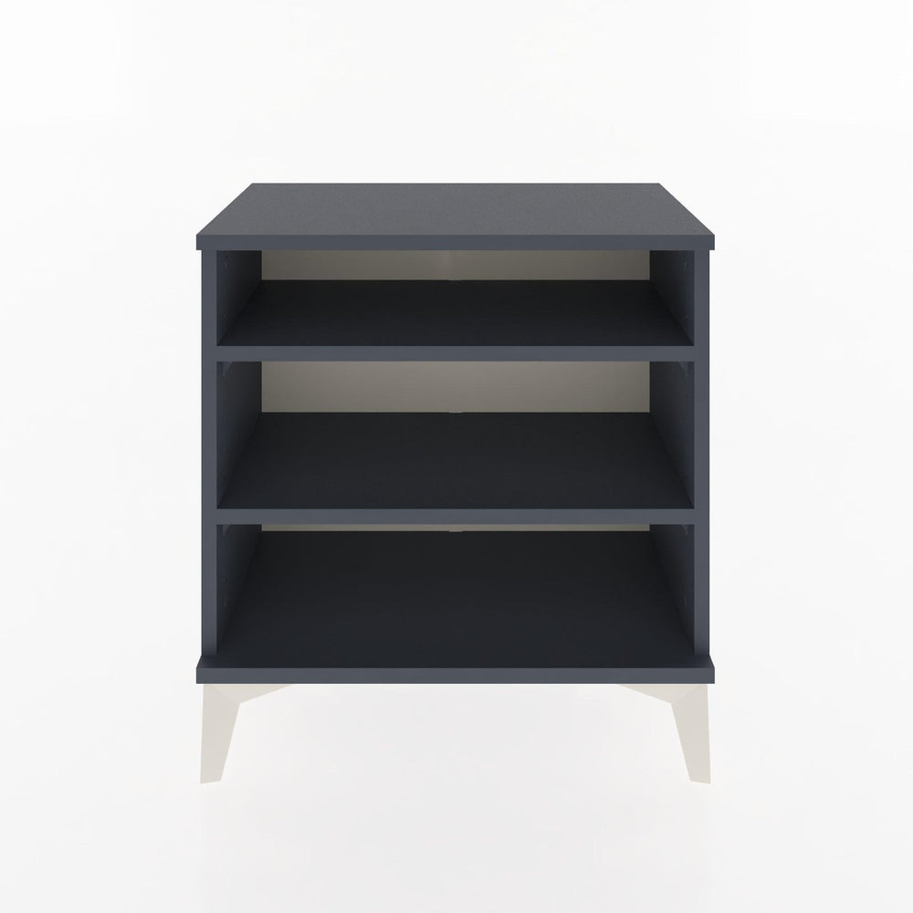 Woodntry Modular Nightstand Anthracite 60x30x52 cm with Shelf R16-2