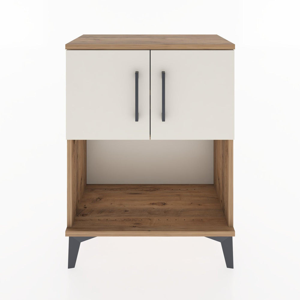 Woodntry Modular Nightstand Pine 60x30x68 cm with Cover and Shelf KR16-3