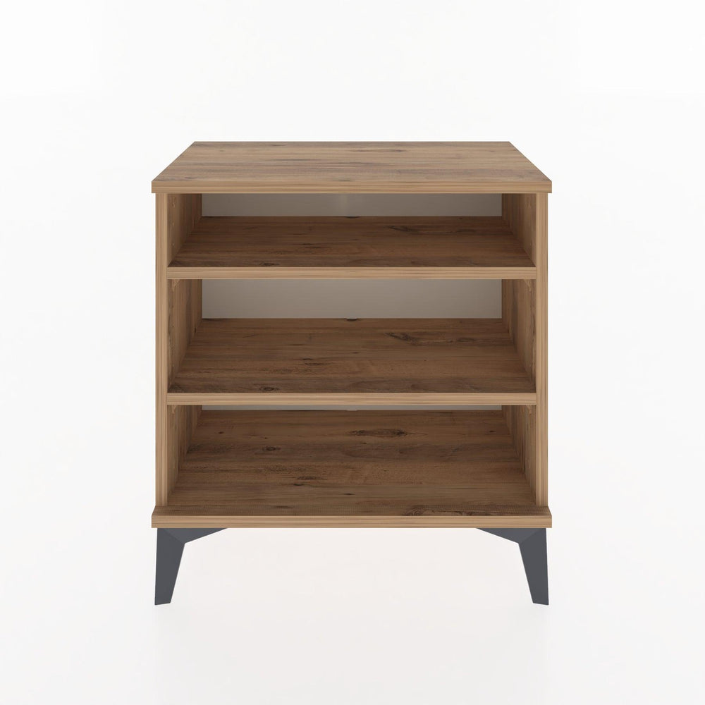 Woodntry Modular Nightstand Pine 60x30x52 cm with Shelf R16-3