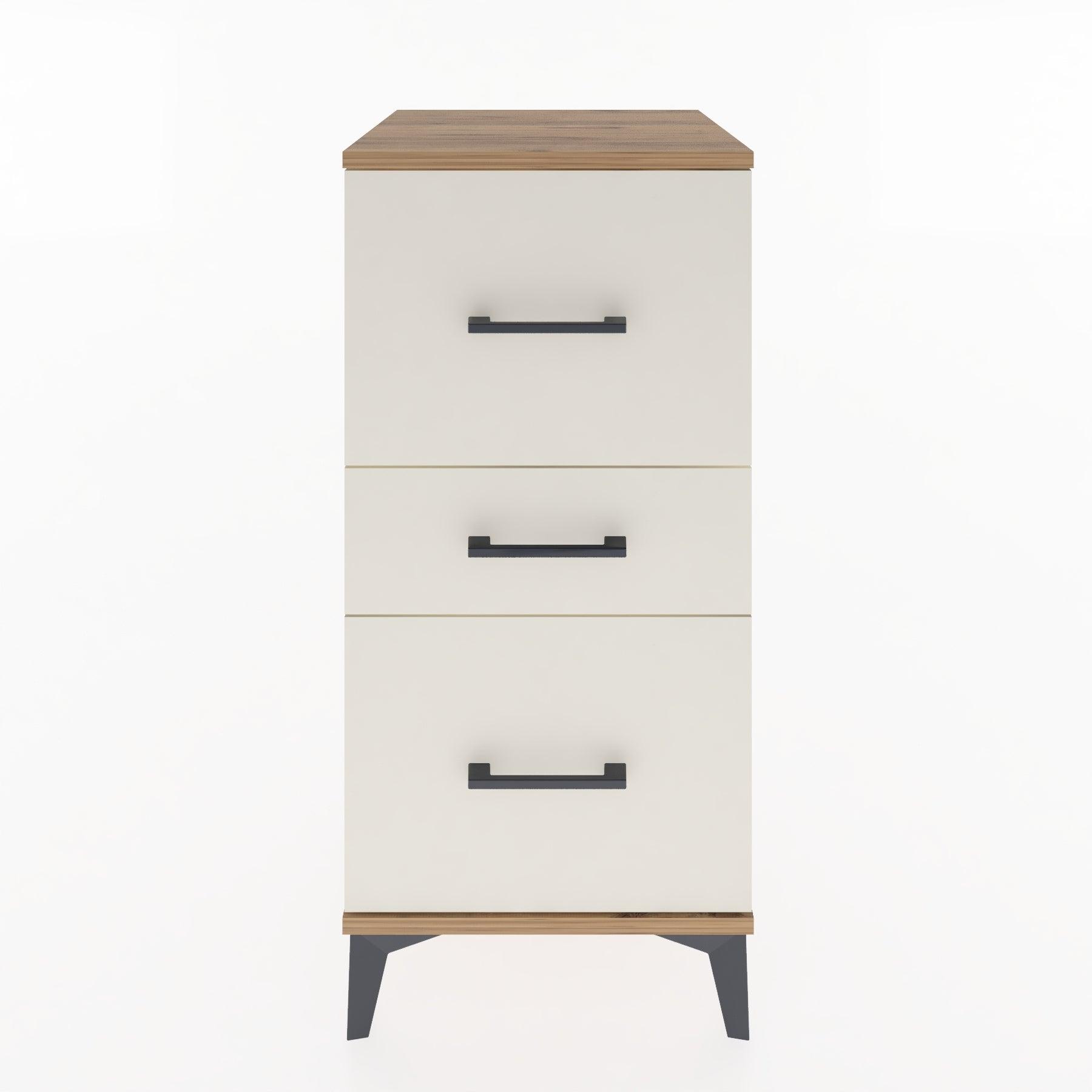 Woodntry Modular Nightstand Pine 44x44x84 cm Drawer C16-3