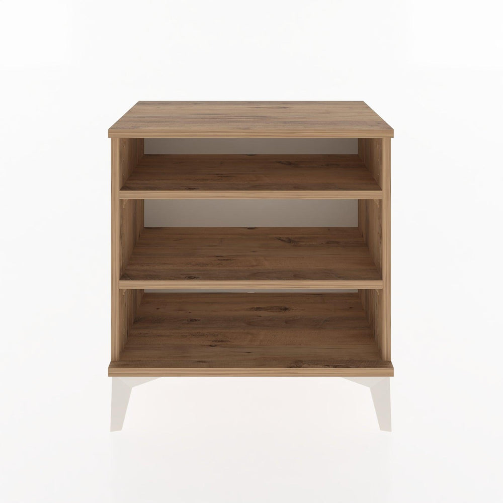 Woodntry Modular Nightstand Pine 60x30x52 cm with Shelf R16-3