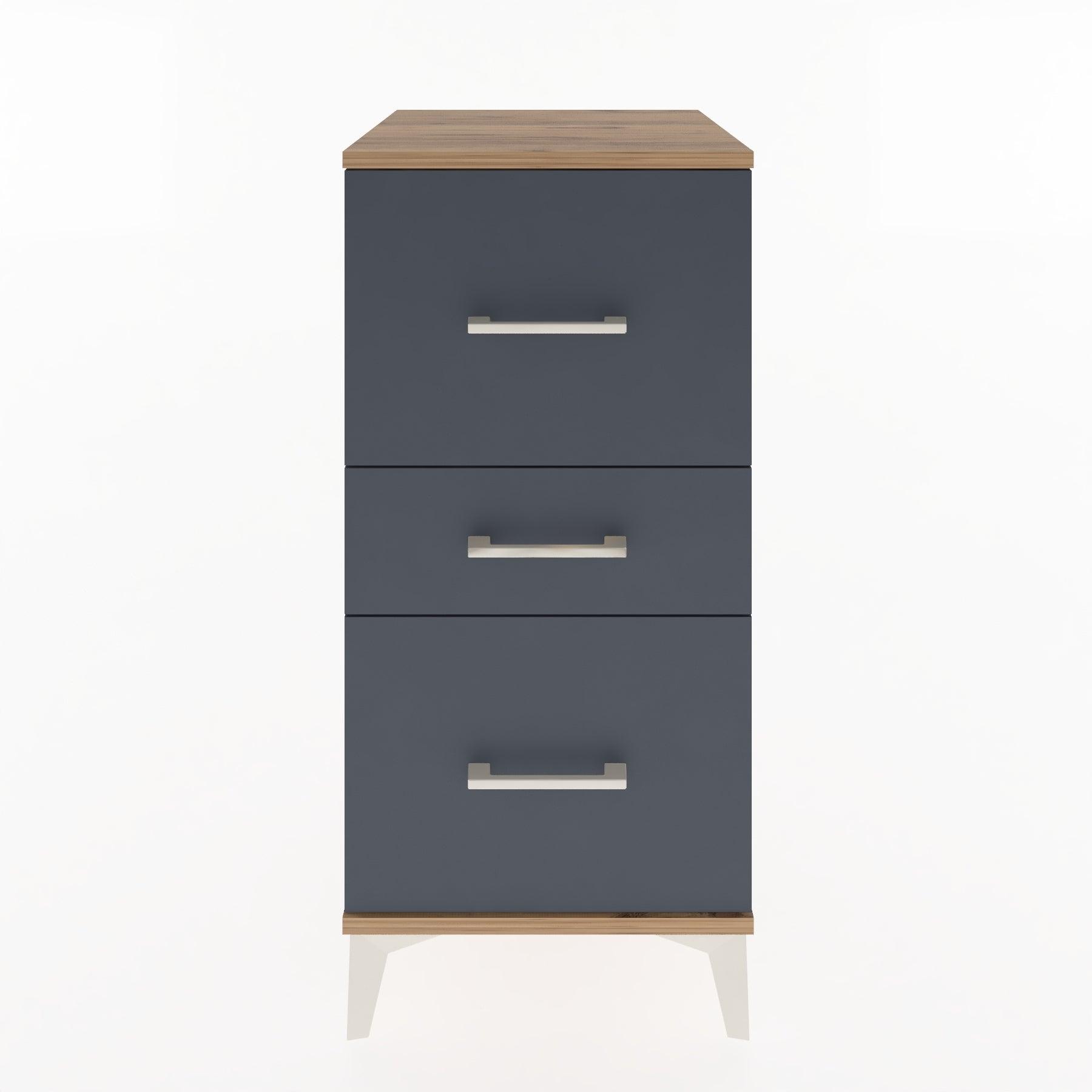 Woodntry Modular Nightstand Pine 44x44x84 cm Drawer C16-3
