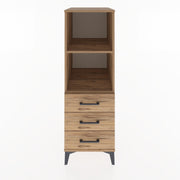 Woodntry Modular Cabinet Pine 44x59x122 cm with Drawers and Shelves CR116-3