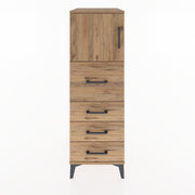 Woodntry Modular Cabinet Pine 44x59x122 cm with Doors and Drawers KC16-3