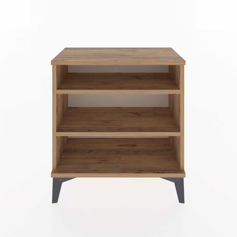 Woodntry Modular Nightstand Pine 60x30x52 cm with Shelf R16-3