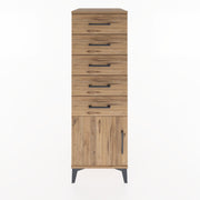 Woodntry Modular Cabinet Pine 44x30x122 cm with Doors and Drawers KC66-3