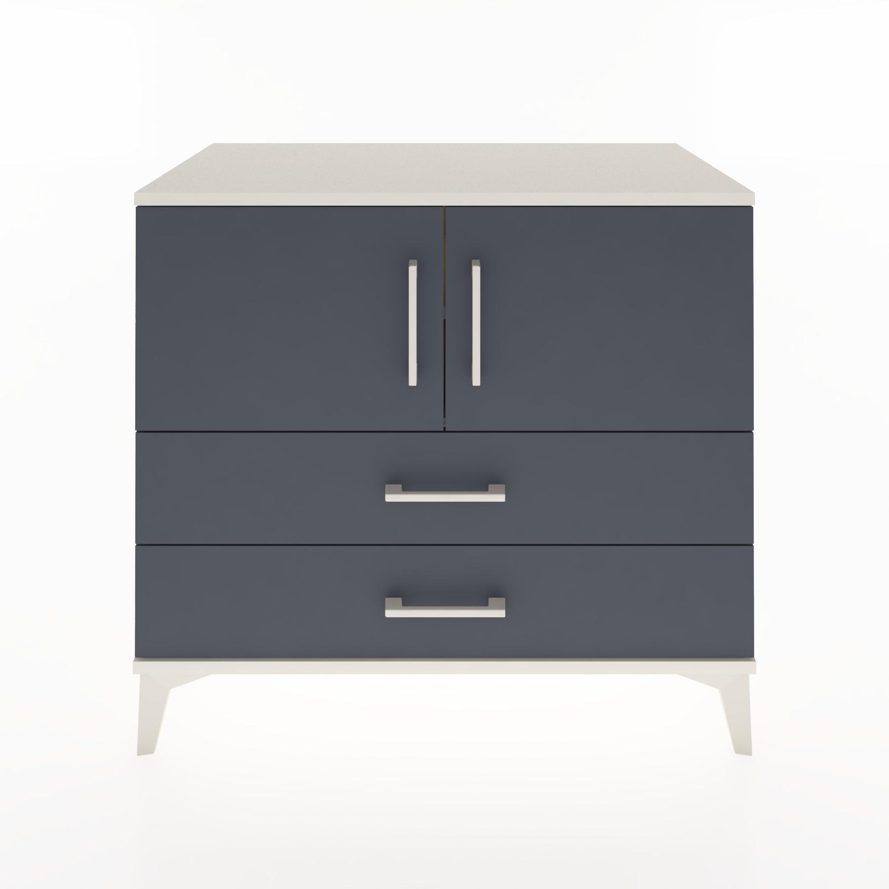 Woodntry Modüler Şifonyer Aytaşı 88x44x68 cm Kapaklı ve Çekmeceli KC17-1