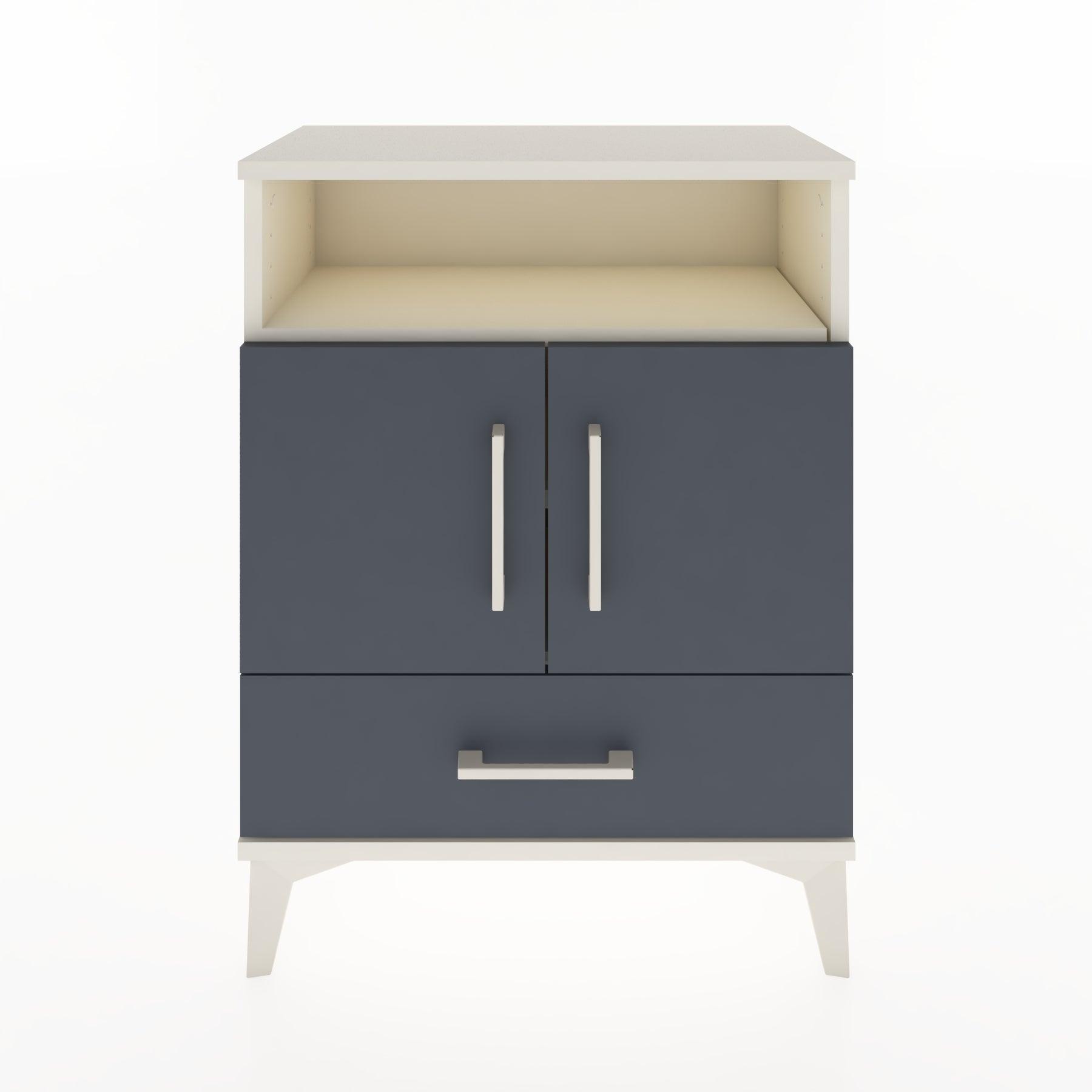 Woodntry Modular Nightstand Moonstone 60x30x68 cm Functional F17-1