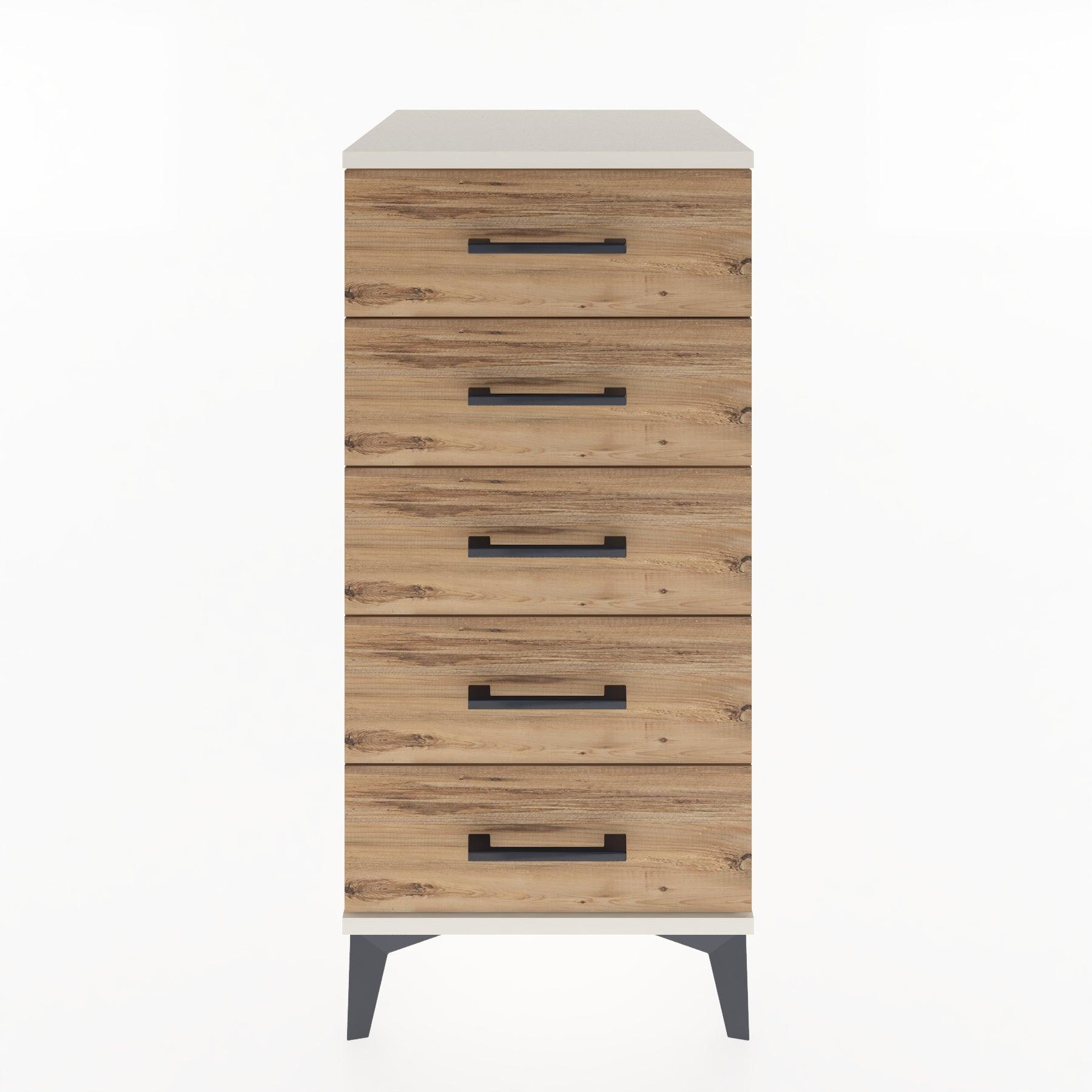 Woodntry Modular Nightstand Moonstone 44x44x84 cm Drawer C17-1