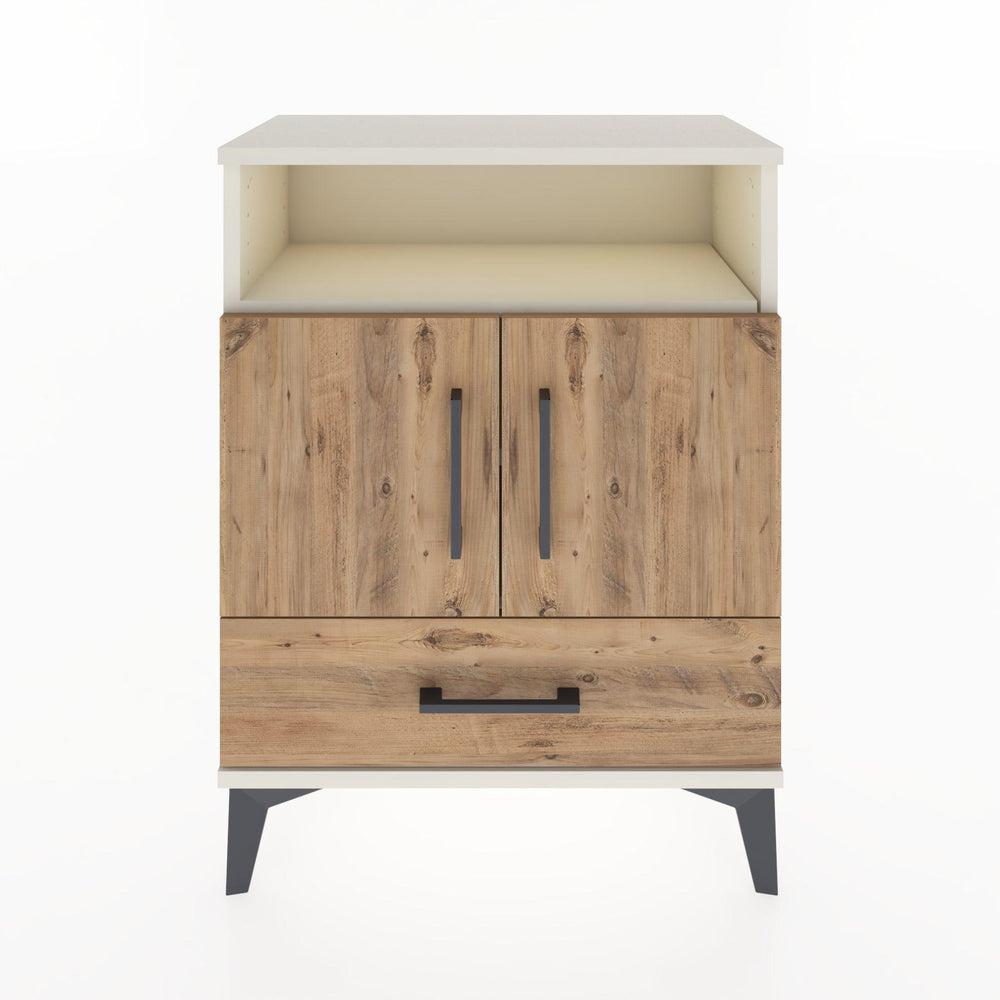 Woodntry Modular Nightstand Moonstone 60x30x68 cm Functional F17-1