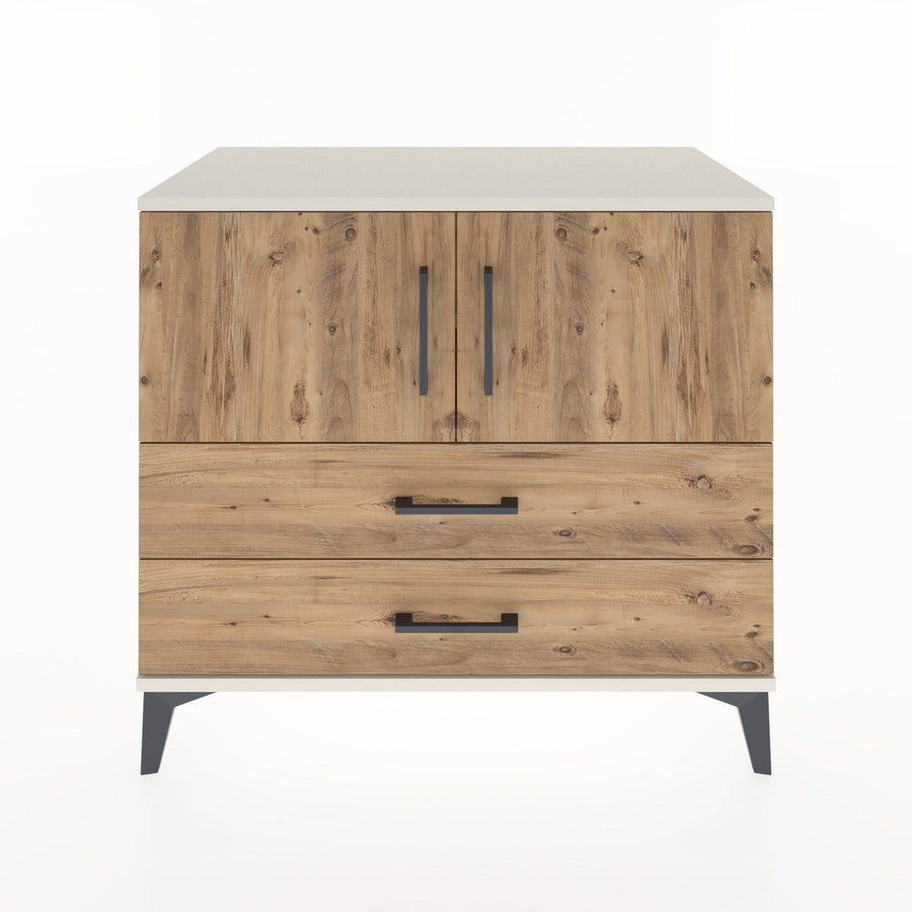 Woodntry Modular Dresser Moonstone 88x44x68 cm with Cover and Drawer KC17-1