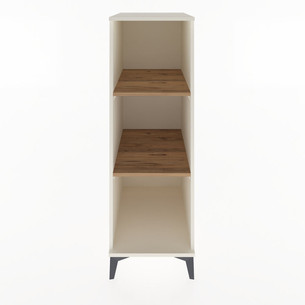 Woodntry Modular Cabinet Moonstone 44x59x122 cm with Shelves R67-1