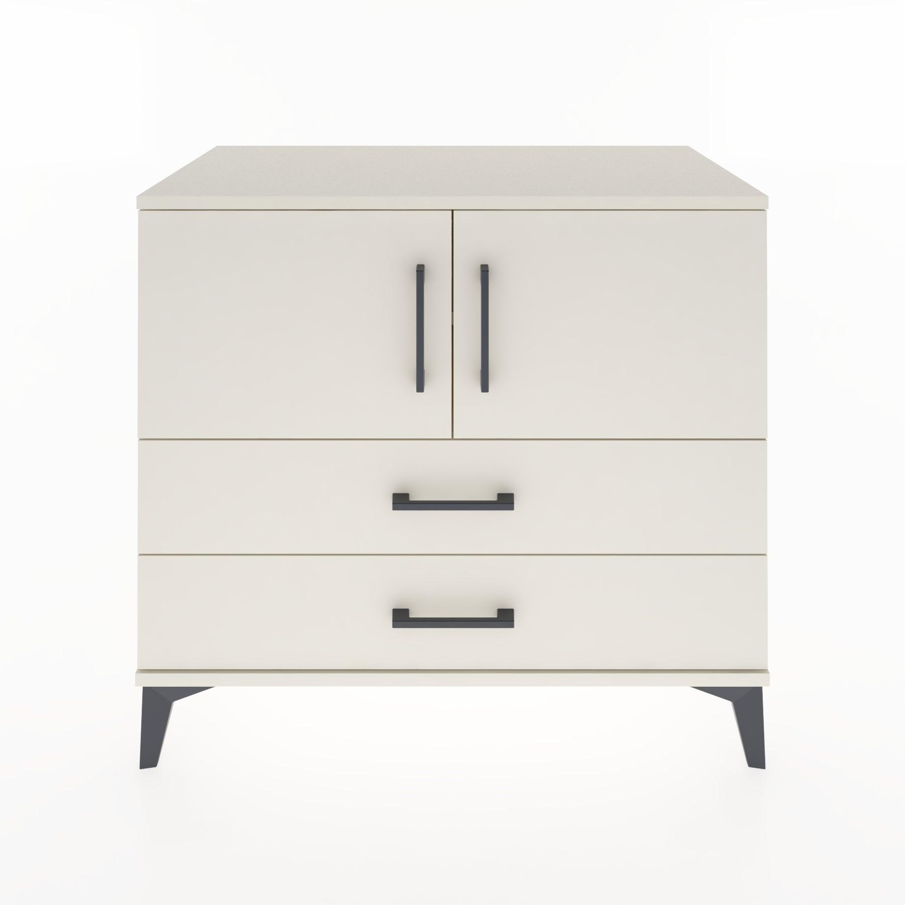 Woodntry Modüler Şifonyer Aytaşı 88x44x68 cm Kapaklı ve Çekmeceli KC17-1