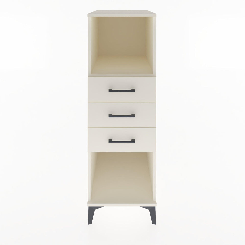 Woodntry Modüler Dolap Aytaşı 44x30x122 cm Çekmeceli ve Raflı CR117-1