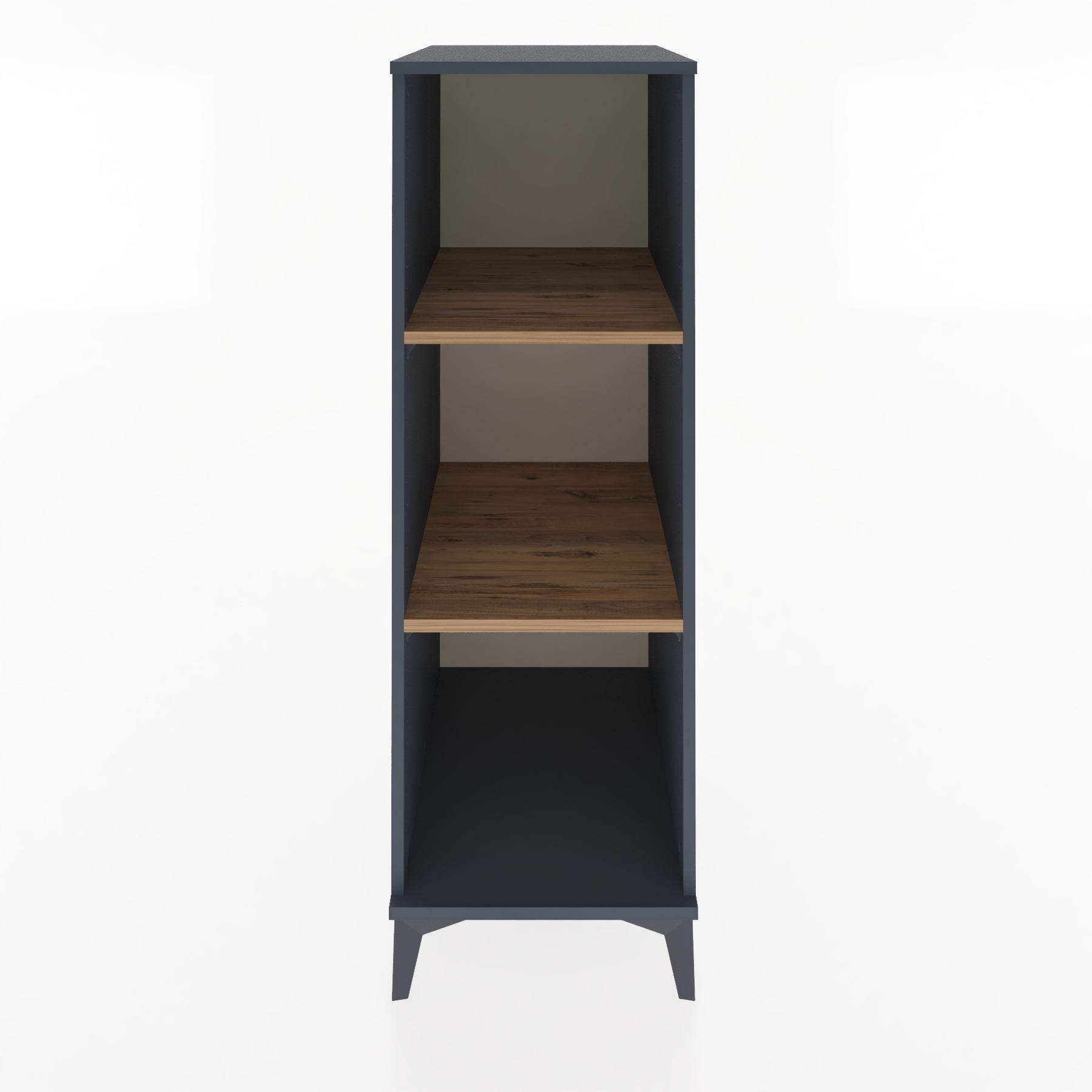 Woodntry Modular Cabinet Anthracite 44x59x122 cm with Shelves R67-2