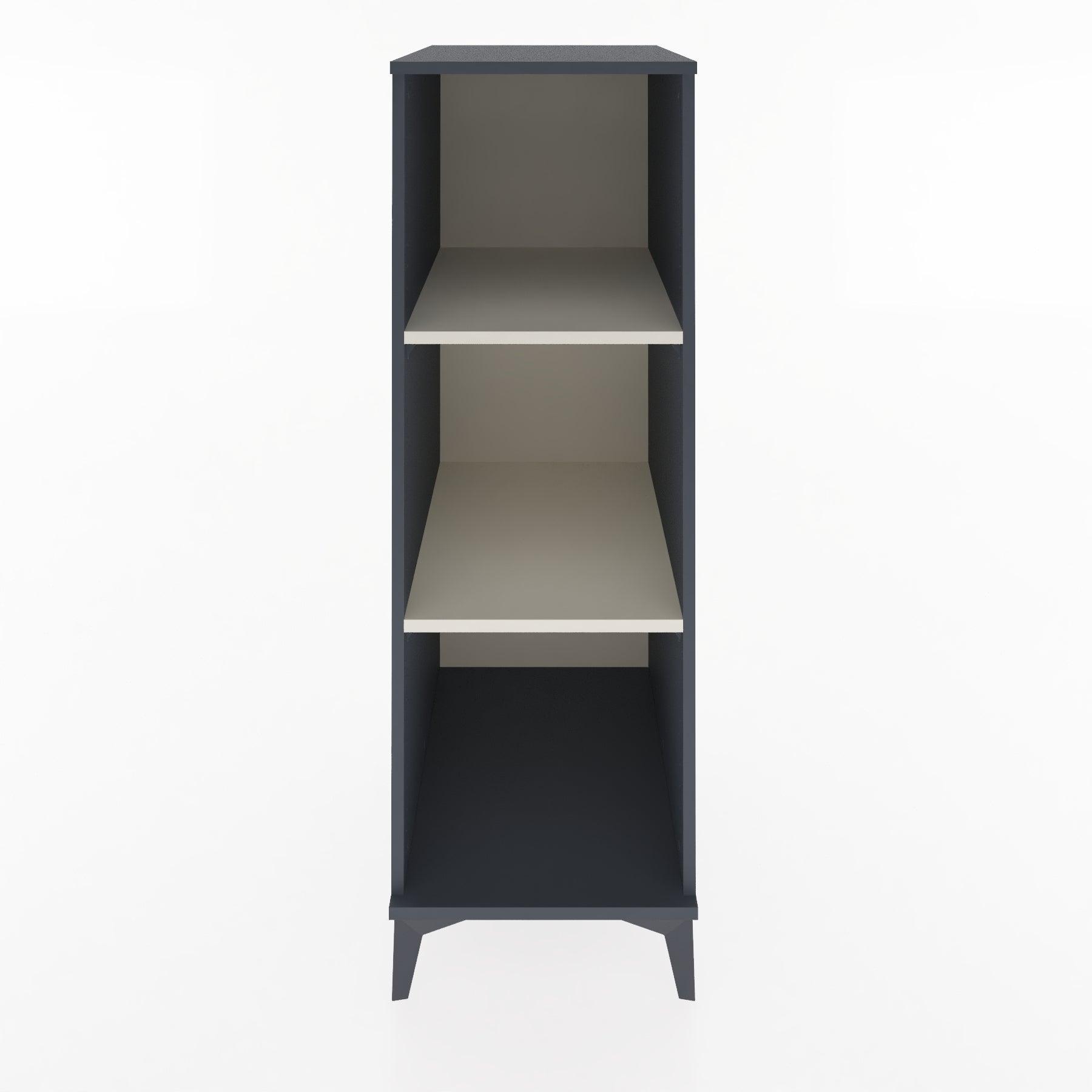 Woodntry Modular Cabinet Anthracite 44x30x122 cm with Shelves R67-2