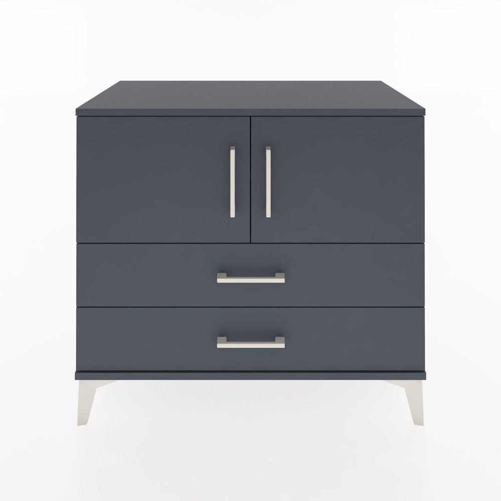 Woodntry Modular Dresser Anthracite 88x44x68 cm with Cover and Drawer KC17-2