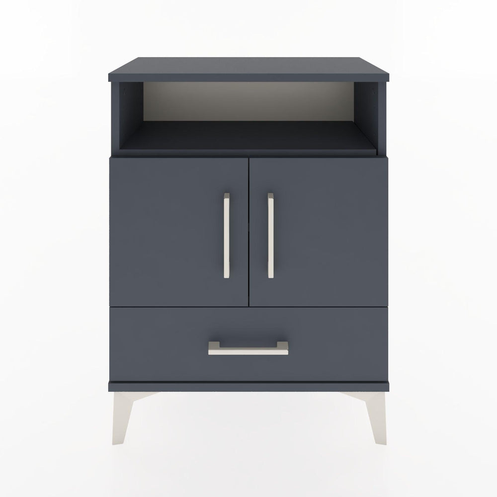Woodntry Modular Nightstand Anthracite 60x30x68 cm Functional F17-2